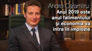 Andrei Caramitru: Anul 2019 este anul falimentului şi economia va intra în implozie 1
