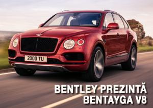 Bentley prezintă Bentayga V8 1