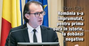 Florin Cîţu: România s-a împrumutat, pentru prima oară în istorie, la dobânzi negative 1