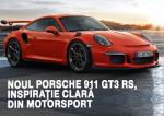 Noul Porsche 911 GT3 RS, inspirație clară din motorsport 