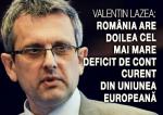 România are doilea cel mai mare deficit de cont curent din Uniunea Europeană