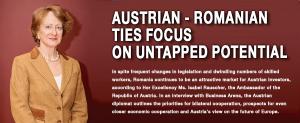 Austrian - Romanian ties focus  on untapped potential   1