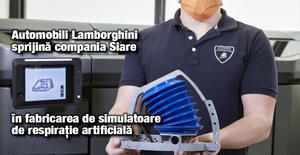 Automobili Lamborghini sprijină compania Siare în fabricarea de simulatoare de respirație artificială 1
