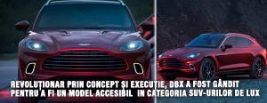 Filippo Bellanti, manager operational Aston Martin Europa, prezintă pieței din România DBX, primul SUV din istoria brandului 1