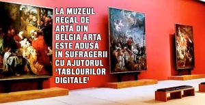 La Muzeul Regal de Artă din Belgia arta este adusă în sufragerii cu ajutorul 'tablourilor digitale' 1