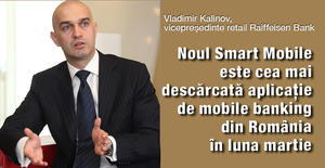 Noul Smart Mobile este cea mai descărcată aplicație de mobile banking din România în luna martie 1