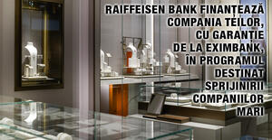 Raiffeisen Bank finanțează compania Teilor, cu garanție de la EximBank, în programul destinat sprijinirii companiilor mari 1