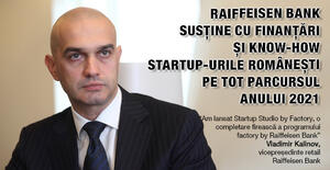 Raiffeisen Bank susține cu finanțări și know-how startup-urile românești pe tot parcursul anului 2021 1