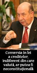 Radu Ghețea: Conversia în lei a creditelor, indiferent din care valută, ar putea fi neconstituțională